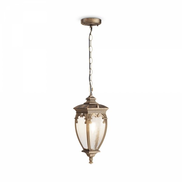 Stylowa Zewnętrzna Lampa Wisząca Latarnia MAYTONI FLEUR O414PL-01GB 