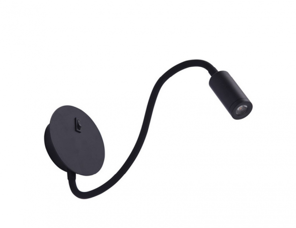 Kinkiet ścienny z włącznikiem regulowany elastyczny NOGAT Azzardo AZ2943