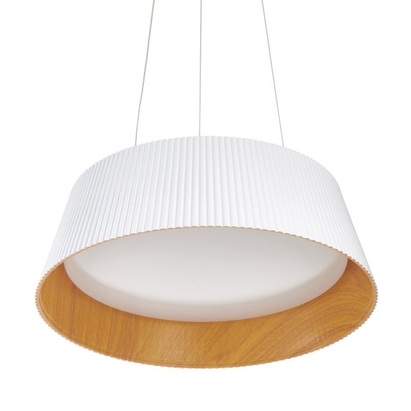 Biała lampa wisząca FRILL LED 45 cm ST-DL6487-WH Step Into Design