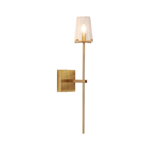 Kinkiet ścienny szklany złoty CLASSICO 62 CM Step Into Design ST-DL8502 gold