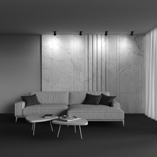 Lampa sufitowa natynkowa tuba regulowana spot sufitowy LED aluminium czarna ONDA MAYTONI C024CL-12W3K-B-1