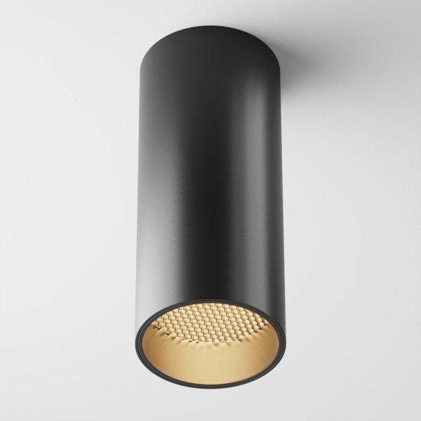 Lampa Sufitowa Tuba Aluminiowa FOCUS LED C056CL-L12B3K-W-D-B MAYTONI