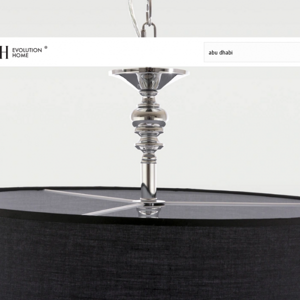 Czarna Lampa Wisząca Z Abażurem GLAMOUR ABU DHABI P05697CH-BK COSMO LIGHT STYLOWY ŻYRANDOL ŚWIECZNIKOWY Z CZARNYM ABAŻUREM