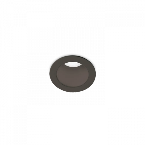 Oprawa Wpuszczana Podtynkowa Okrągła Oczko Czarne QUARK 305844 IDEAL LUX