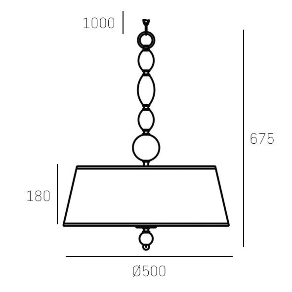 Lampa Wisząca Nowoczesna Srebrna CANCUN P0481WH P04981CH-WH COSMO LIGHT