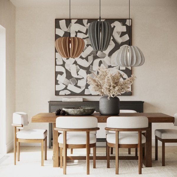 Lampa wisząca designerska nowoczesna aluminium czarna nad stół do jadalni do salonu ozdobna Cambio MAYTONI MOD398PL-01S