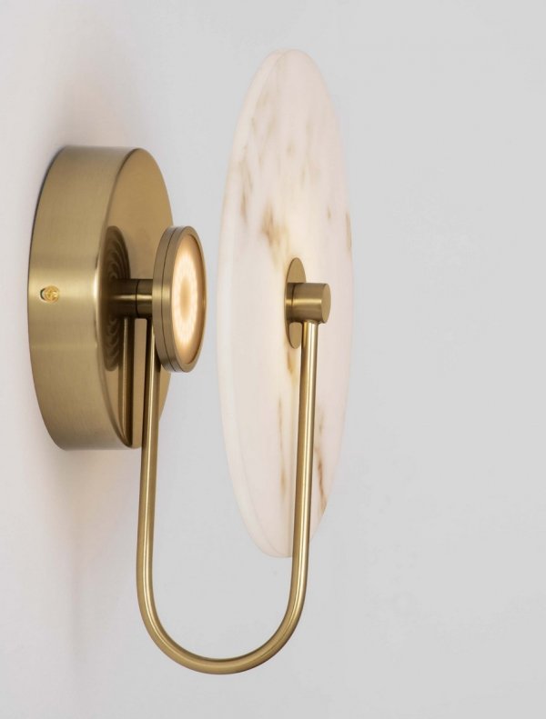 Kinkiet z Marmuru Art Deco Luces Exclusivas SAIPINA LE44623