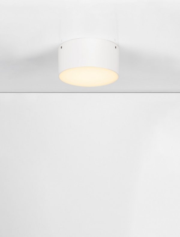 Lampa sufitowa zewnętrzna LED nowoczesna aluminium biała IP65 BORJA LE73648 Luces Exlusivas