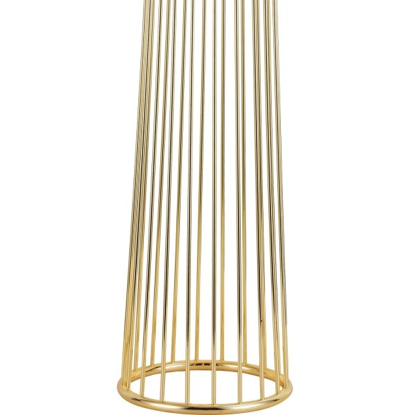 Czarna lampka podłogowa stojąca tkaninowy abażur designerska podstawa minimalistyczna klasyczna nowoczesna FILO MF1236 Step Into Design