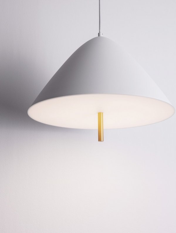 Designerska biała lampa wisząca LED nowoczesna CARAPARI LE44655 Luces Exclusivas
