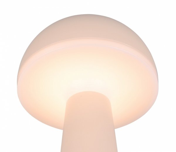 Nowoczesna Dekoracyjna Lampka Stołowa LED W Kolorze Piaskowym FUNGO R57716166 RL IP54