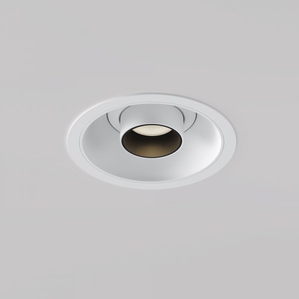  Lampa wbudowana w sufit spot LED nowoczesna klasyczna regulowana tuba aluminium biała Focus T MAYTONI C140RS-L300-7W3K-W