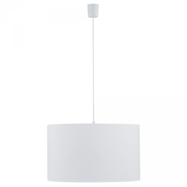minimalistyczna lampa wisząca z białym abażurem RONDO 3460 TK-Lighting