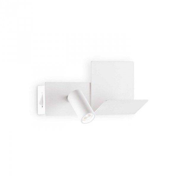 Nowoczesny Biały Kinkiet Ścienny Z Włącznikiem USB KOMODO-1 AP 291789 IDEAL LUX