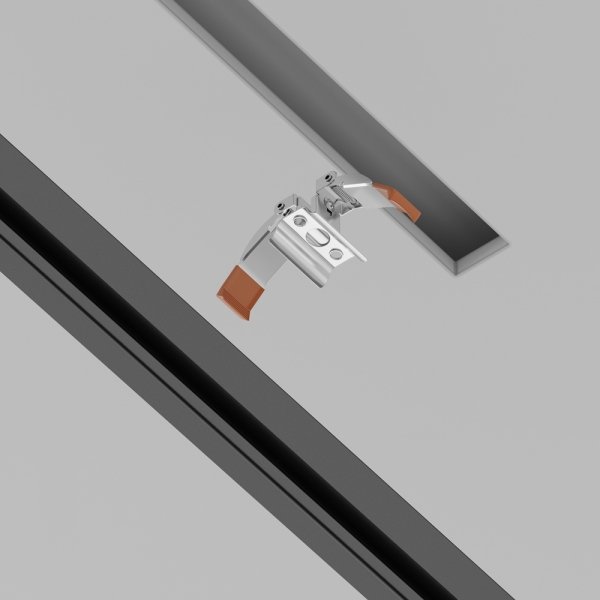 Uchwyt sprężynowy Unity wpuszczany Accessories for tracks Unity MAYTONI TRA002HR-11B