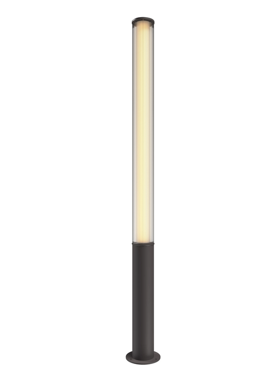 Lampa Zewnętrzna Słupek Ogrodowy 155cm 32W Antracyt IP65 Minimalistycny Maxlight Gardenia F0067 