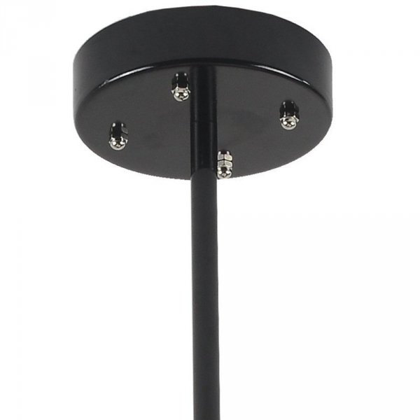  Nowoczesna Lampa Wisząca LED Quadro 115cm Czarny Połysk 36W RH115-12P