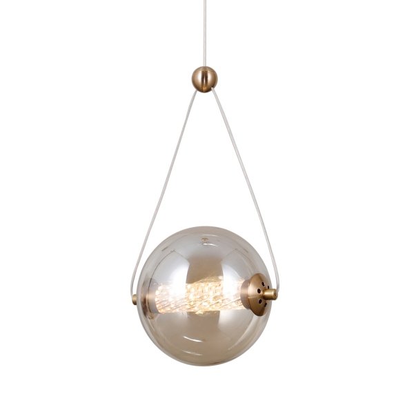 Nowoczesna Dekoracyjna Lampa Wisząca LED RASTIA PND-34361-M-HBR-AMB ITALUX