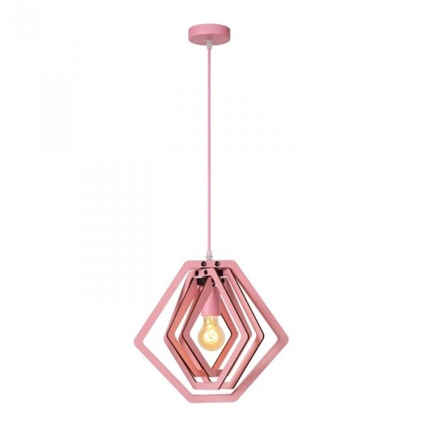 Drewniana Lampa Wisząca Nowoczesna MAURO 77489/01/66 LUCIDE