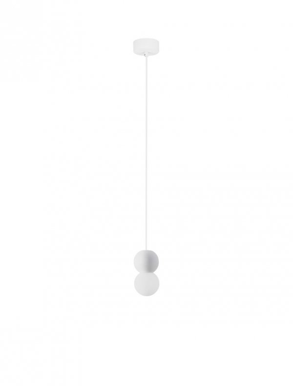 Lampa wisząca betonowo szklane kule IBAGUE LE44659 Luces Exlusivas