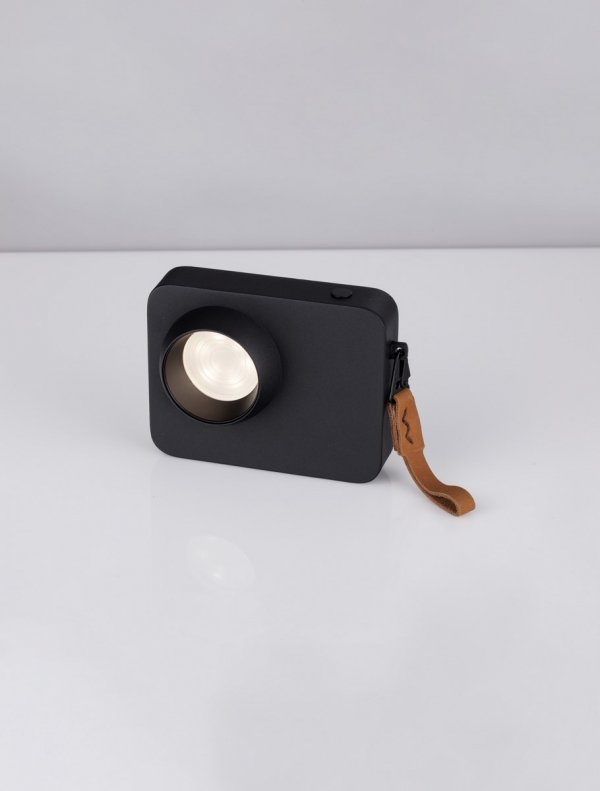 Designerska lampka biurkowa w kształcie aparatu fotograficznego PARINAS LE44506 Luces Exlusivas