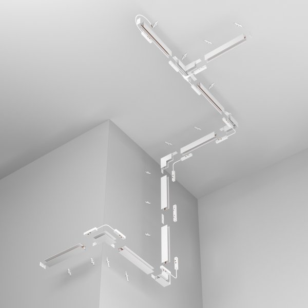Szynoprzewód Magnetyczny Natynkowy Biały MAGNETIC TRACK SYSTEM EXILITY TRX034-412W MAYTONI