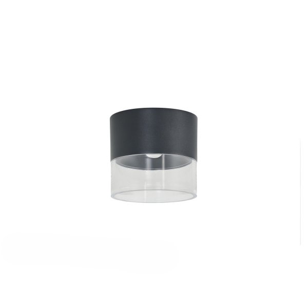 Czarna lampa sufitowa plafon spot LIMAN LED 10W CCT 3000/4000 K Azzardo AZ6550