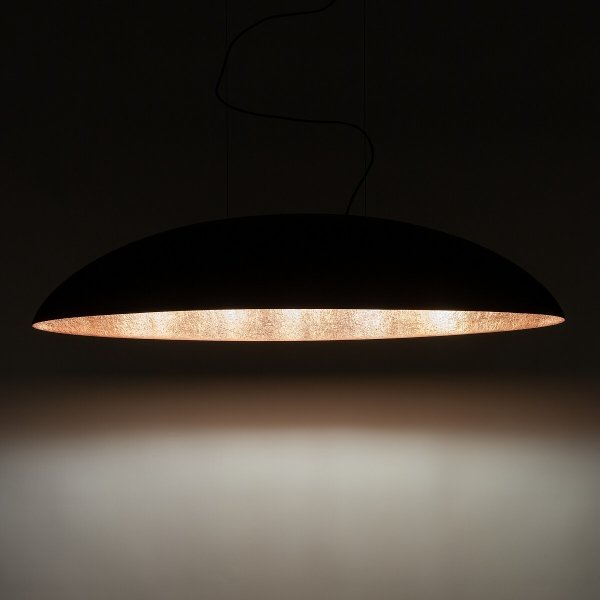 Czarno Miedziana Lampa Wisząca CANOE Black/Copper 10322 Nowodvorski Lighting