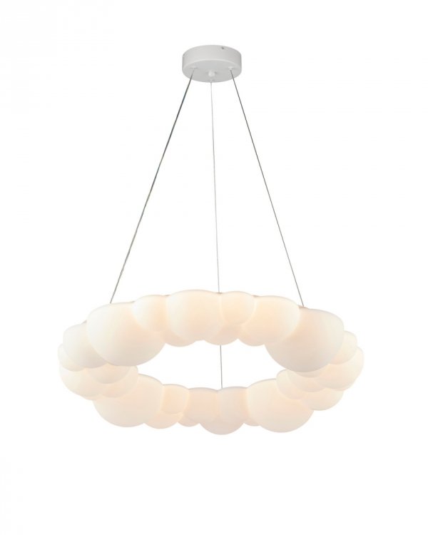 Lampa Wisząca chmurka LED Cloud 50cm Biała 32W 4000K Step into Design ST-DL6123P-50