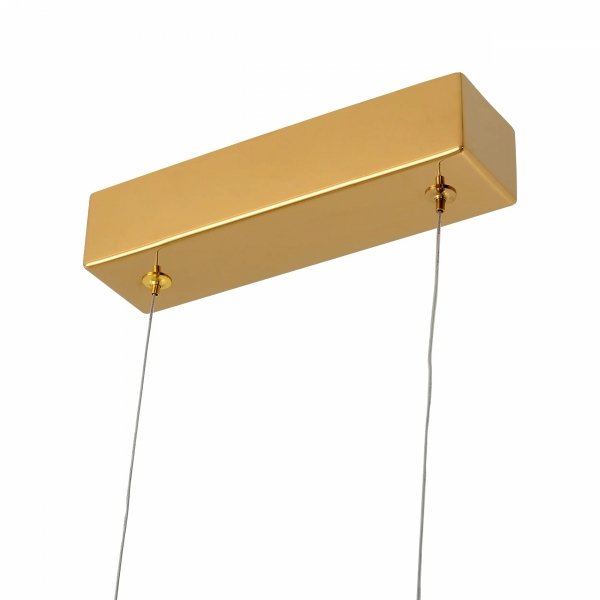Lampa wisząca okrąg ring do łazienki Loop S PL0119-65-GD Yaskr złota IP44 LED 3000K