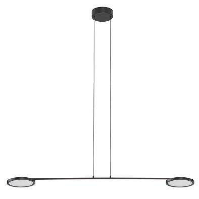 Minimalistyczna Lampa Ledowa Koloru Czarnego ABOT LE43207 LUCES EXCLUSIVAS