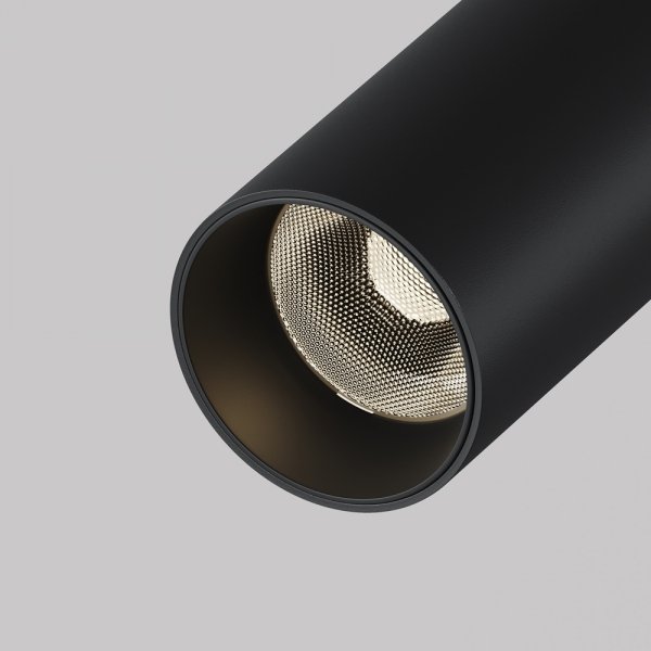 Lampa sufitowa LED regulowana tuba czarna aluminiowa nowoczesna klasyczna Focus T MAYTONI C142CL-6W3K-B