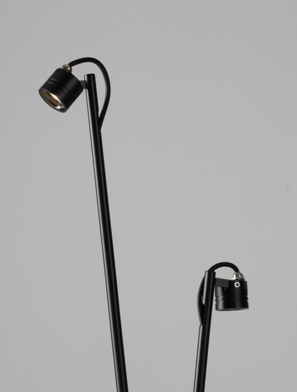 Lampa ogrodowa słupek LED aluminiowa kolor antracyt minimalistyczna klasyczna IP65 BELANOR LE75165 Luces Exclusivas
