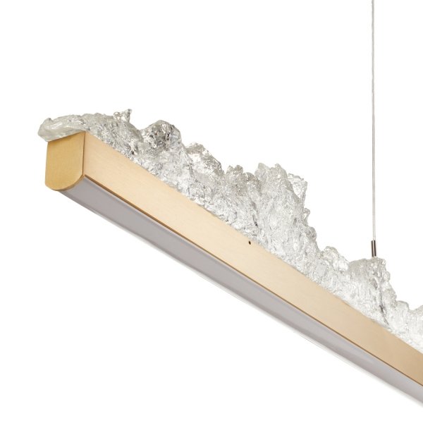 Dekoracyjna lampa wisząca listwa LED designerska MONTANA LONG ST-6490P/L Step Into Design salonowa nad stół