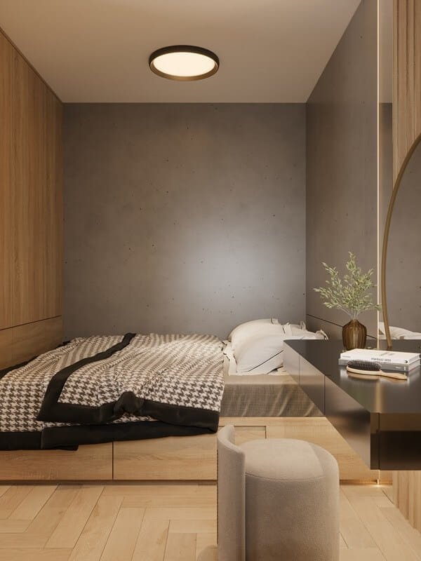 Plafon Sufitowy Czerny Okrąg LED VIK C0237 MAXLIGHT