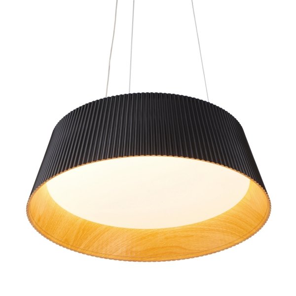 Czarna lampa wisząca FRILL LED 45 cm ST-DL6487-BK Step Into Design