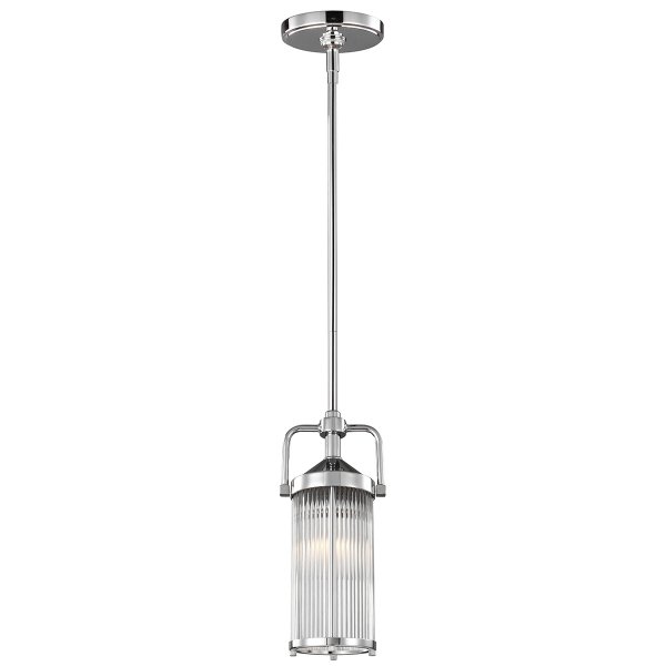 Łazienkowa lampa wisząca chrom retro Paulson FE-PAULSON-MP Feiss