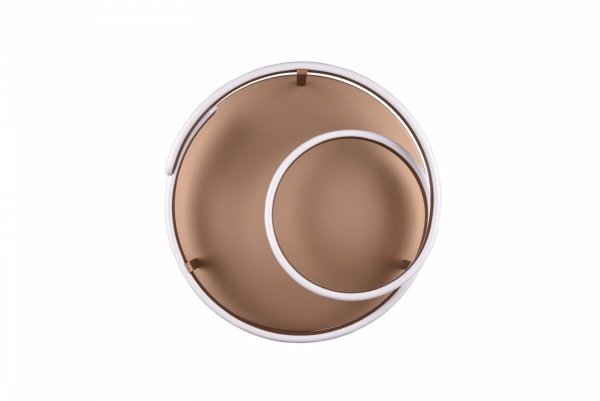 Nowoczesna Dekoracyjna Lampa Sufitowa Plafon W Kolorze Brązowym MARNIE 644110165 TRIO