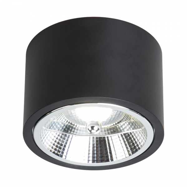 Czarna Oprawa Natynkowa 1xAR111 GU10 REDONDO MILAGRO ML1074