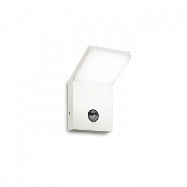 Minimalistyczny Kinkiet Ogrodowy Z Czuinikiem Kwadratowy LED STYLE 3000K 269146 IDEAL LUX