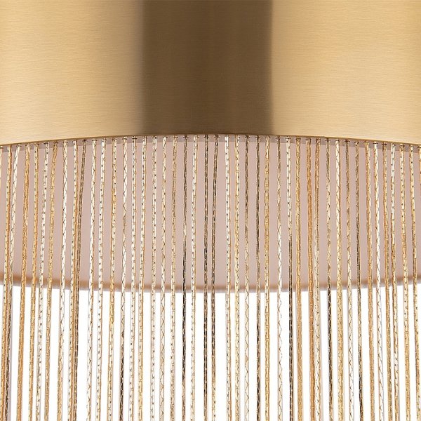 Lampa Sufitowa Wisząca IMAGINARY MAYTONI MOD190CL-L18G3K Złota Glamour
