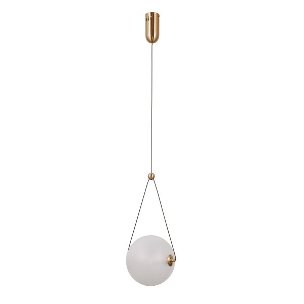 Nowoczesna Dekoracyjna Lampa Wisząca LED RASTIA PND-34361-M-HBR-OPAL ITALUX