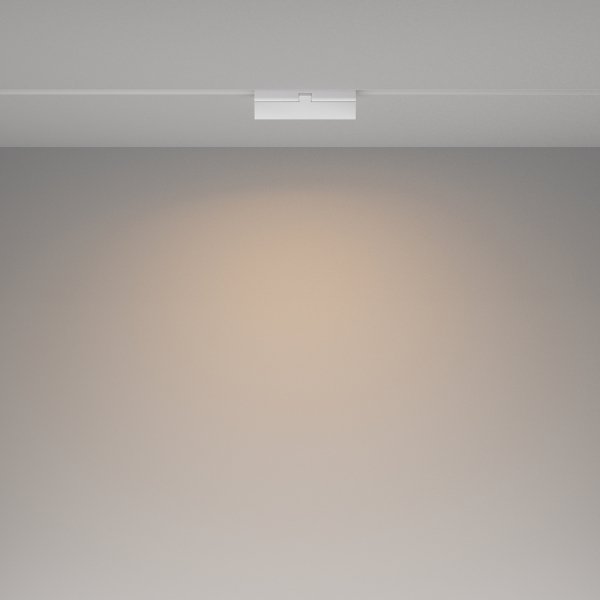Ścieżka świetlna minimalistyczna nowoczesna listwa LED aluminium biała BASIS  MAYTONI TR036-4-12WTW-DD-W