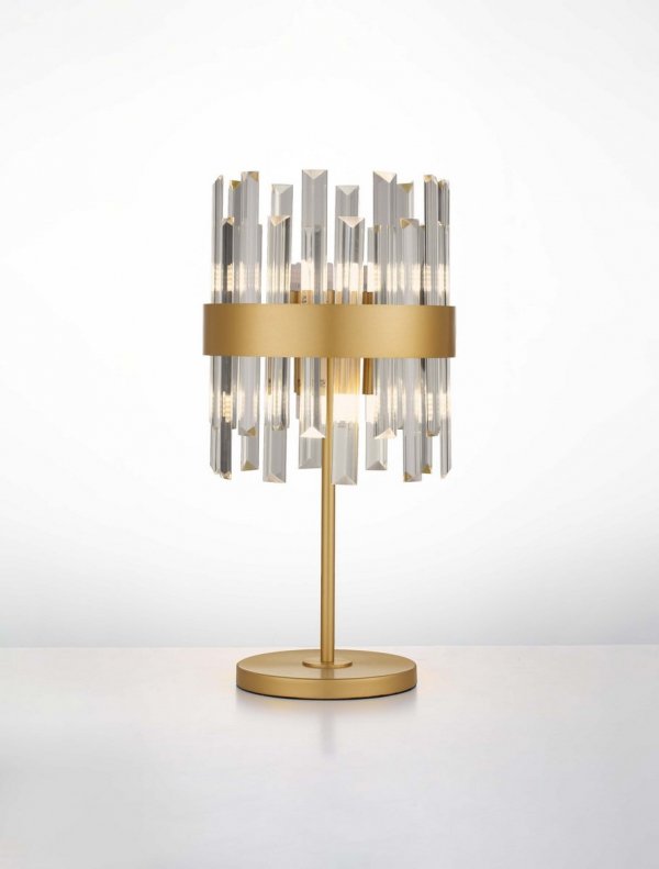 Lampa stołowa nocna glamour CHOLULA LE44725 Luces Exlusivas