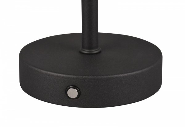 Dekoracyjna Lampka Stołowa LED Czarna JEFF R59151132 RL