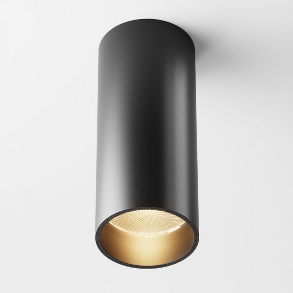 Lampa Sufitowa Tuba Aluminiowa FOCUS LED C056CL-L12B3K-W-B MAYTONI