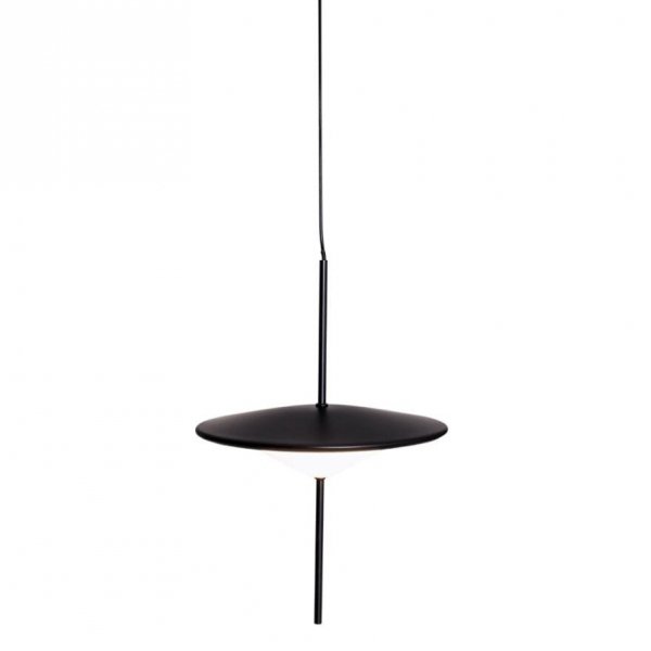 Nowoczesna Czarna Lampa Wisząca LED CONE P0554 MAXLIGHT