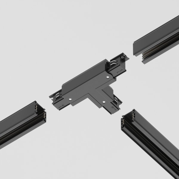 Komponenty do natynkowego systemu szynowego 3-fazowego łącznik wewnętrzny Accessories for tracks Trinity MAYTONI TRA005CT-31B-R