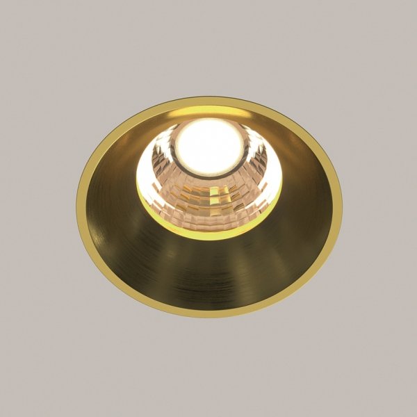Mosiężna Oprawka Wpuszczana Downlight Round Maytoni DL058-7W3K-TRS-BS