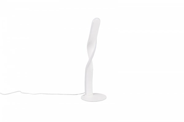 Nowoczesna dekoracyjna lampa stołowa nocna LED biała podłużna minimalistyczna klasyczna metalowa GINKO R55791131 Rl